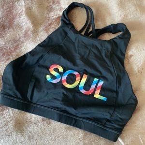 SoulCyclexLululemon PRIDE sports bra size 6